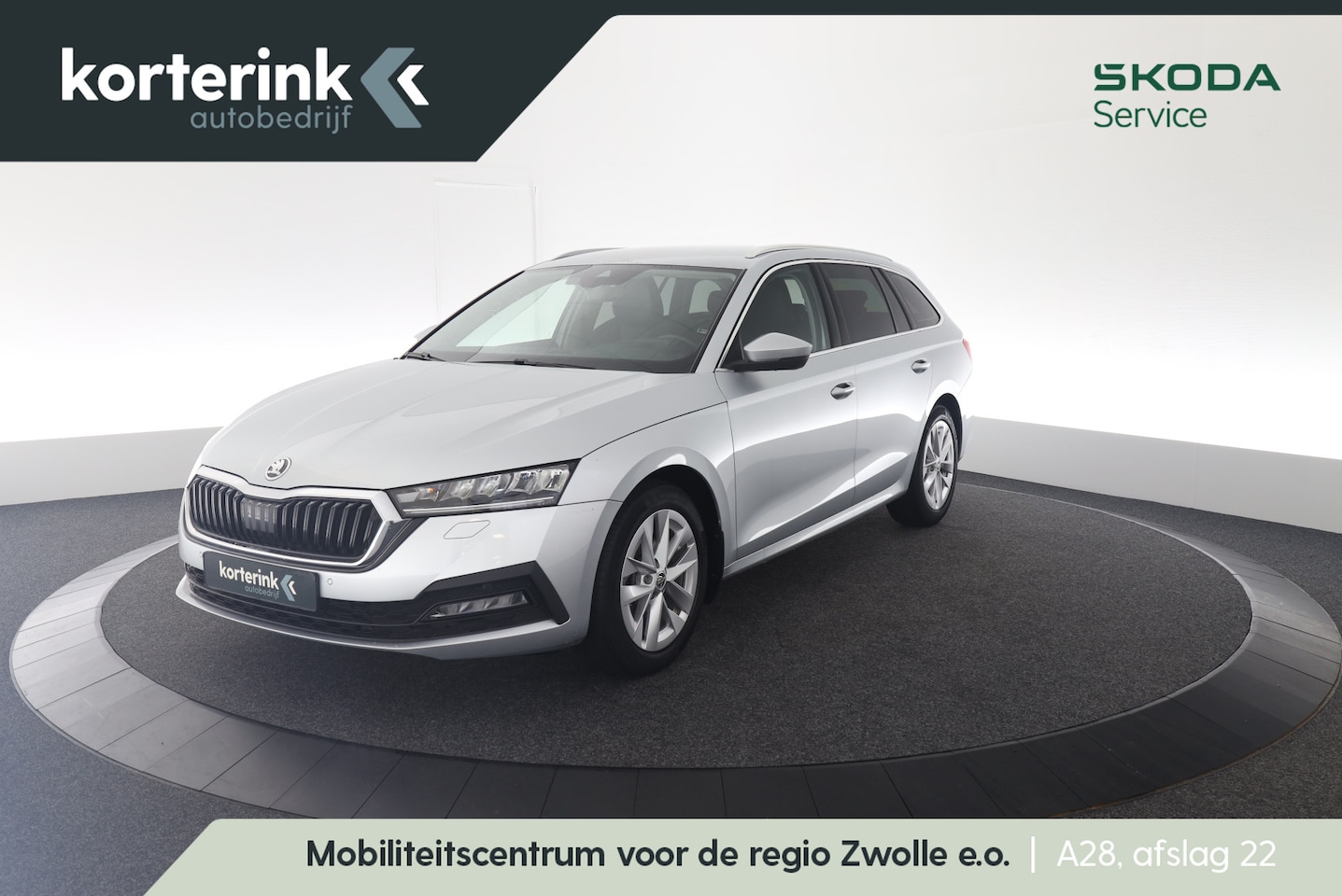 Skoda Octavia Combi - 1.0 e-TSI Business Edition Plus | Half leer | Stoel/stuur verwarming - AutoWereld.nl