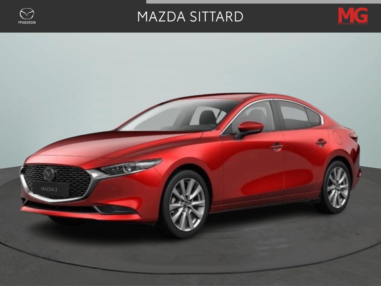 Mazda 3 - 2.0 e-SkyActiv-G M Hybrid 150 Exclusive-line | Mengelers actieprijs: €37.790.- - AutoWereld.nl