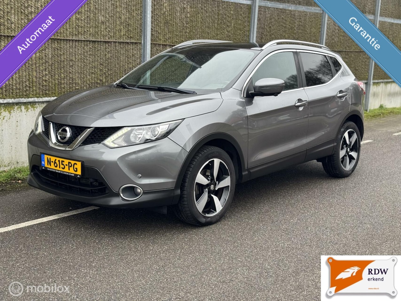 Nissan Qashqai - 1.2 Tekna 17" AUTOMAAT/PANO/360° CAMERA/STOELVERWARMING - AutoWereld.nl