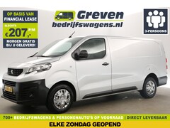 Peugeot Expert - 2.0 BlueHDI L3H1 Airco Cruise Parkeersensoren Trekhaak 3 Persoons Elektrpakket