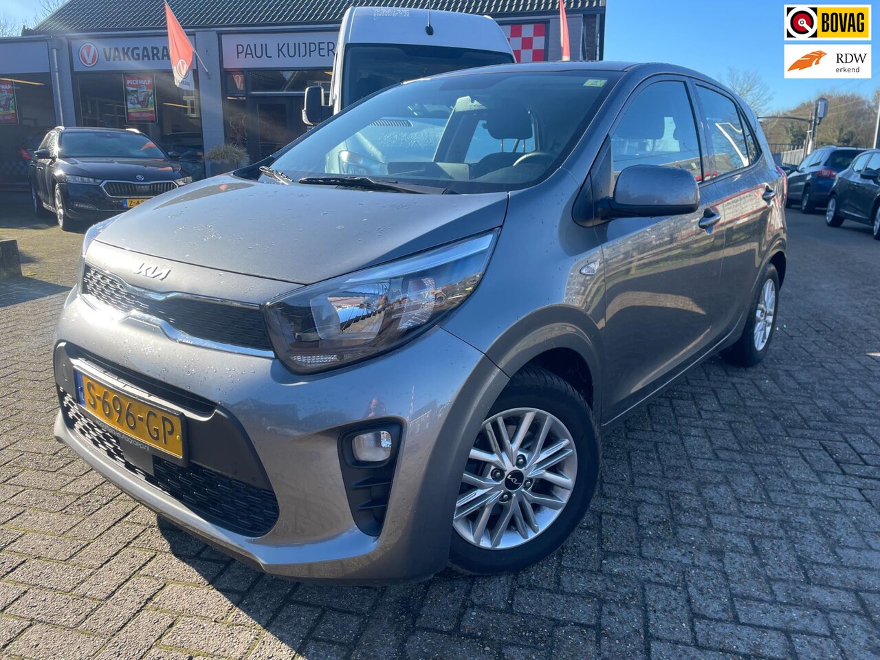 Kia Picanto - 1.0 DPi DynamicLine *camera + LM velgen + Apple/Android CarPlay* - AutoWereld.nl