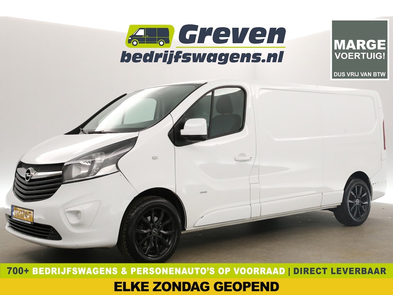 Opel Vivaro - 1.6 CDTI L2H1 APK tot 22-07-2025 | Marge | Airco Cruise Elektrpakket Bluetooth Radio 17"LM - AutoWereld.nl