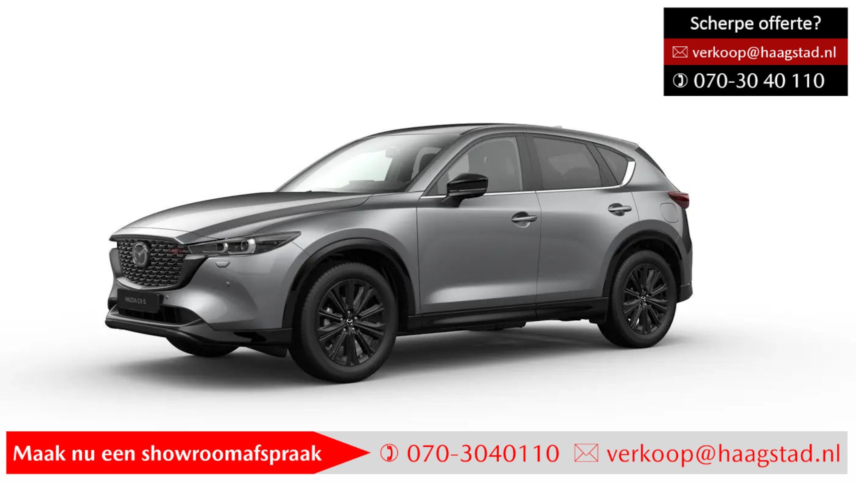 Mazda CX-5 - 2.0 e-SkyActiv-G M Hybrid 165 Homura Haagstad netto deal! (huidige nieuwprijs €55.490) - AutoWereld.nl