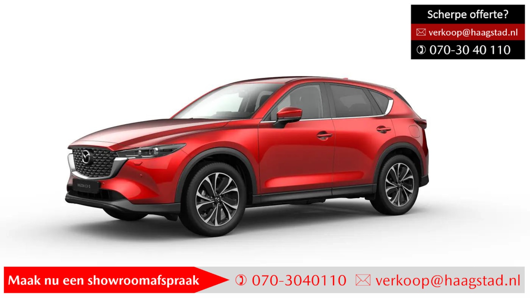 Mazda CX-5 - 2.0 e-SkyActiv-G M Hybrid 165 Exclusive-Line Haagstad netto deal! (huidige nieuwprijs €54. - AutoWereld.nl