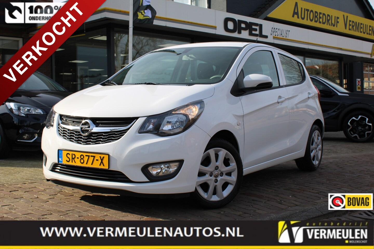 Opel Karl - 1.0 ecoFLEX 75PK Edition + Airco/ Cruise/ Bluetooth/ NL auto - AutoWereld.nl