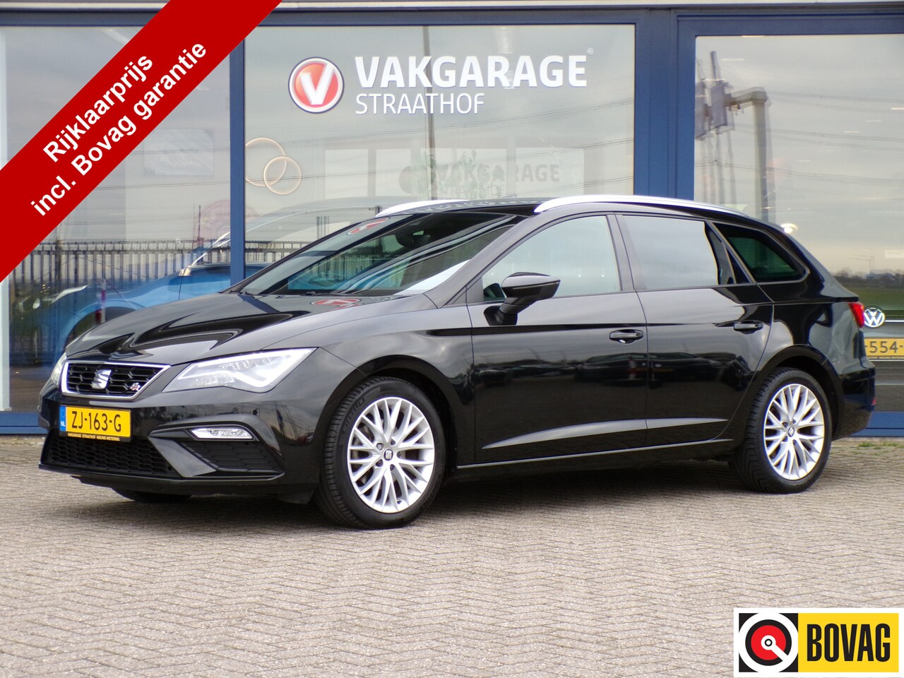 Seat Leon ST - 1.5 TSI FR Business Intense 1.5 TSI FR Business Intense, Trekhaak / Full LED / Carplay + Android Auto / Parkeersensore - AutoWereld.nl