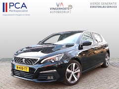 Peugeot 308 - 130 Pk * GT-line * Benzine * Navigatie * Panoramadak * 1/2 Lederen Interieur * L.M. Velgen