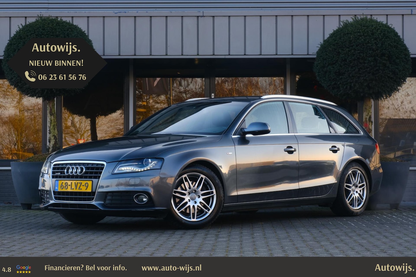 Audi A4 Avant - 2.0 TFSI S edition|S-Line|AUT|Trekhaak|Xenon|Modificatie uitgevoerd! - AutoWereld.nl