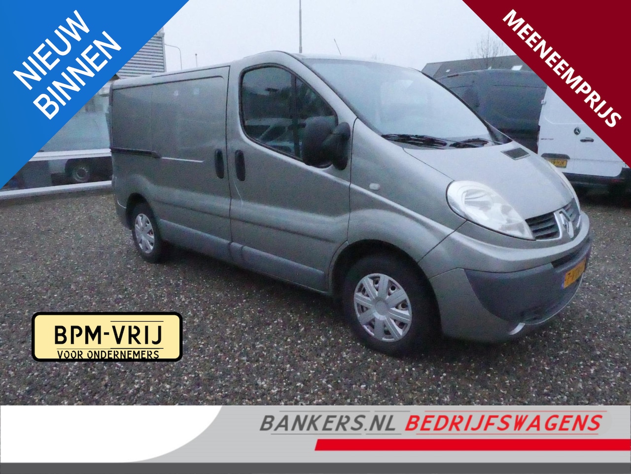 Renault Trafic - 2.0 dCi 115PK, L1H1, Airco, 2 x Schuifdeur Zo meenemen, zonder garantie - AutoWereld.nl