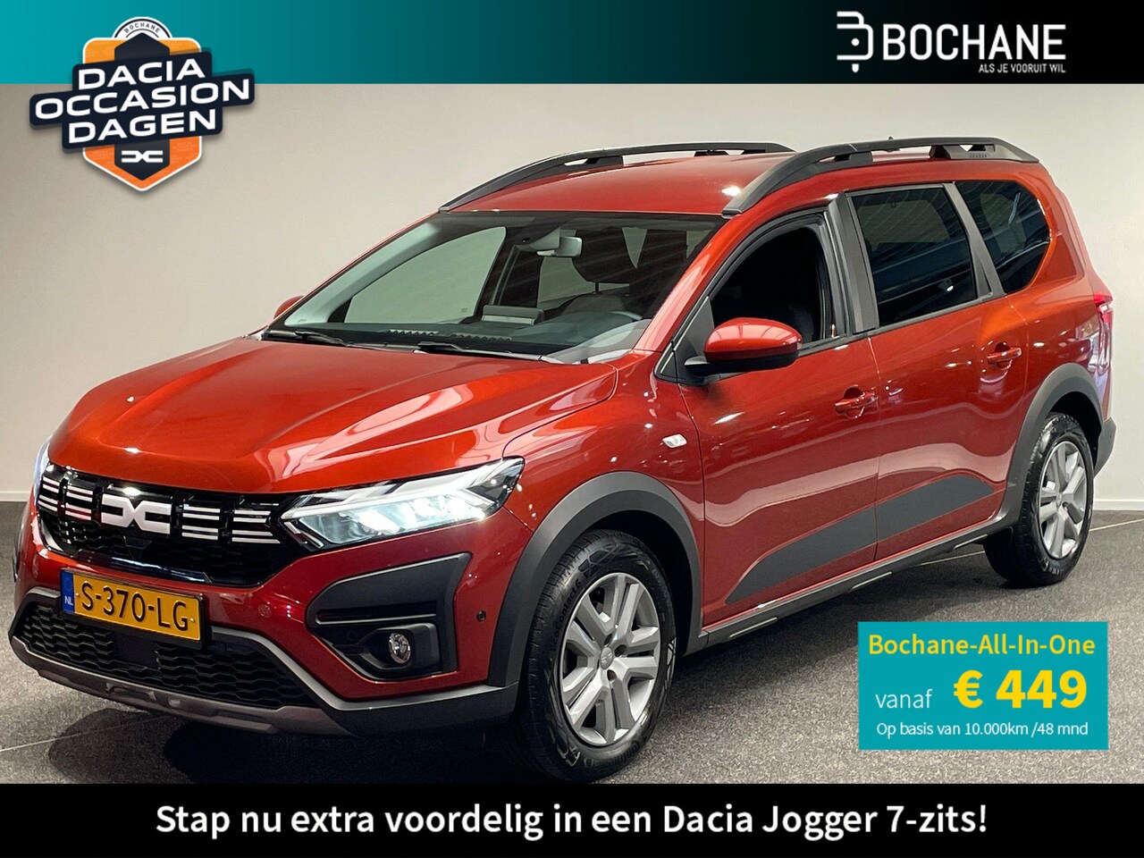 Dacia Jogger - 1.0 TCe 110 Expression | 7-Persoons | Navigatie | Achteruitrijcamera - AutoWereld.nl