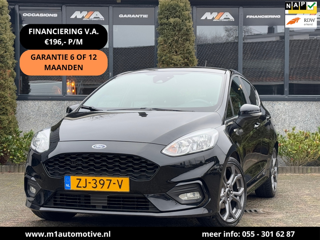 Ford Fiesta - 1.0 EcoBoost ST-Line | PANO| Navi | 1e eig - AutoWereld.nl