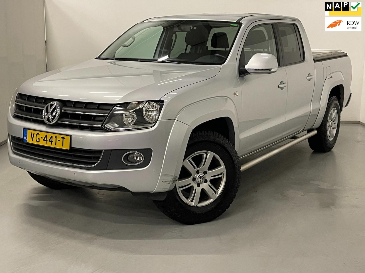 Volkswagen Amarok - 2.0 TDI 4M 180pk / Dub. Cabine Lang / 5-pers / Excl. BTW - AutoWereld.nl