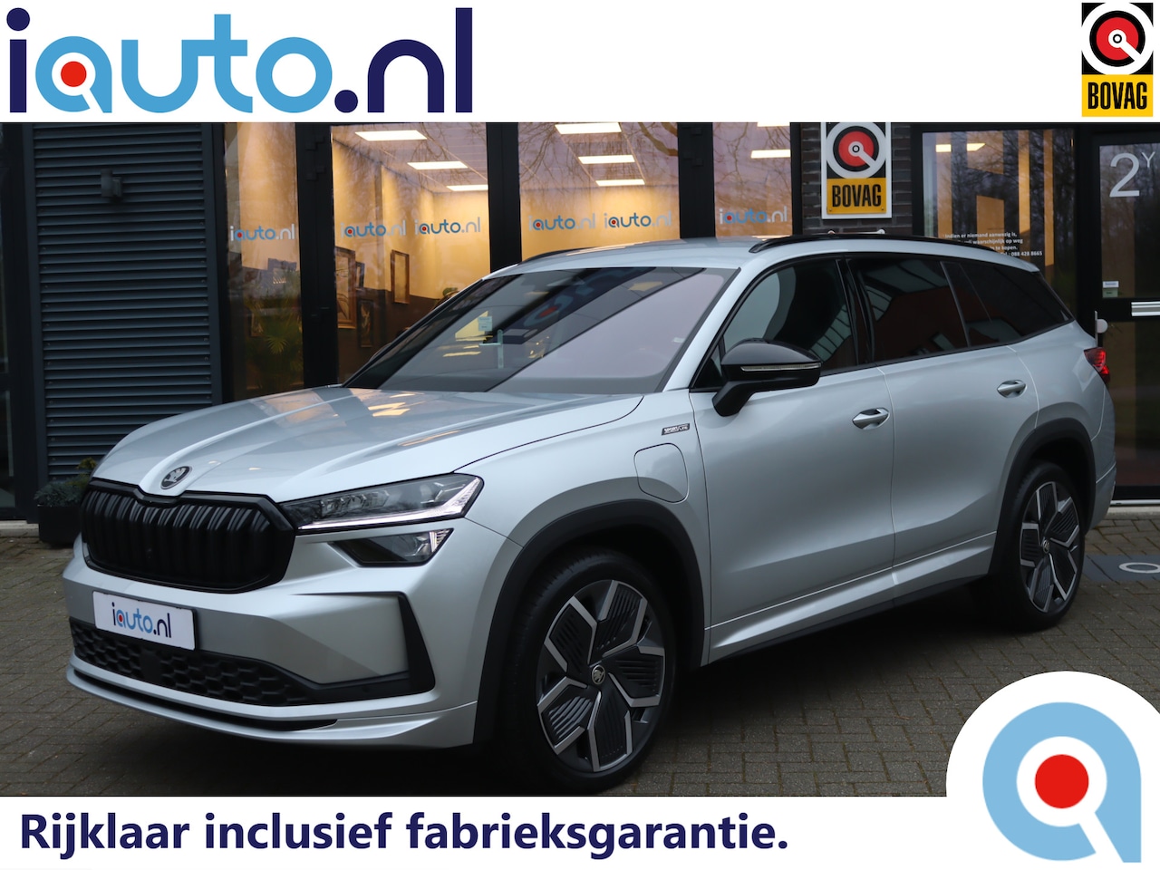 Skoda Kodiaq - iV 1.5 TSI PHEV Sportline Business LED/Virtual Cockpit/Camera/20"/Elek stoel/Trekhaak wegk - AutoWereld.nl