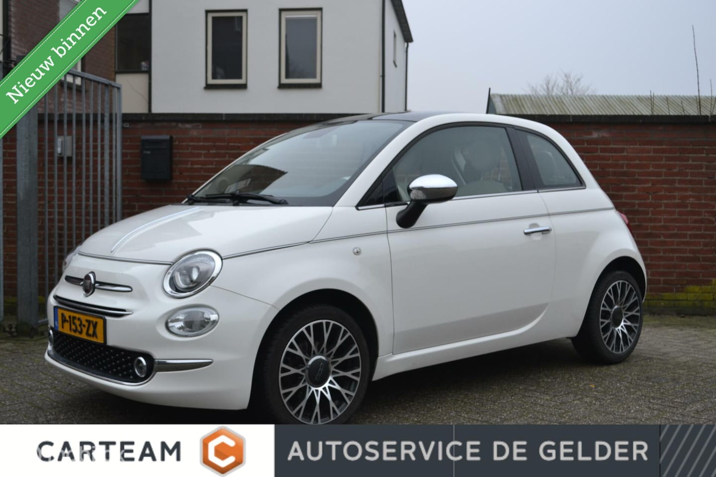 Fiat 500 - 1.2 Collezione | Panorama dak | Dab+ | Parkeersensoren | Nieuwe distributie - AutoWereld.nl