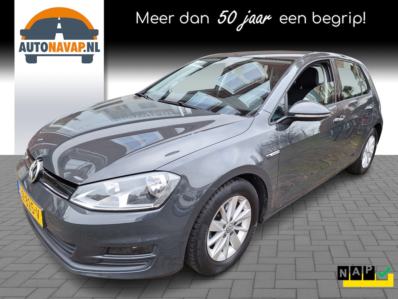 Volkswagen Golf - 1.0 TSI Trendline 5Drs Uniek 28.000 Km van 1e Eig en NL auto - AutoWereld.nl