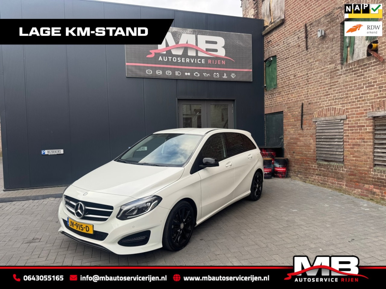 Mercedes-Benz B-klasse - 180 Ambition 180 Ambition, LED, Xenon, Navi, PDC - AutoWereld.nl