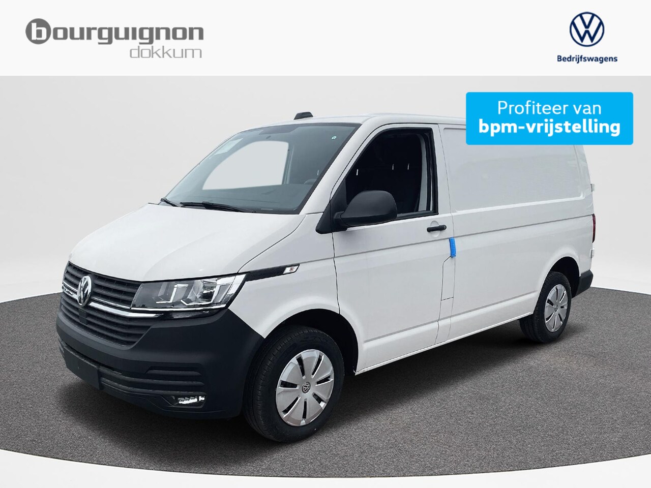 Volkswagen Transporter - 2.0 TDI 110 pk L1H1 28 | Bijrijdersbank | Achterdeuren | A-Camera | Navi via App | BPM Vri - AutoWereld.nl