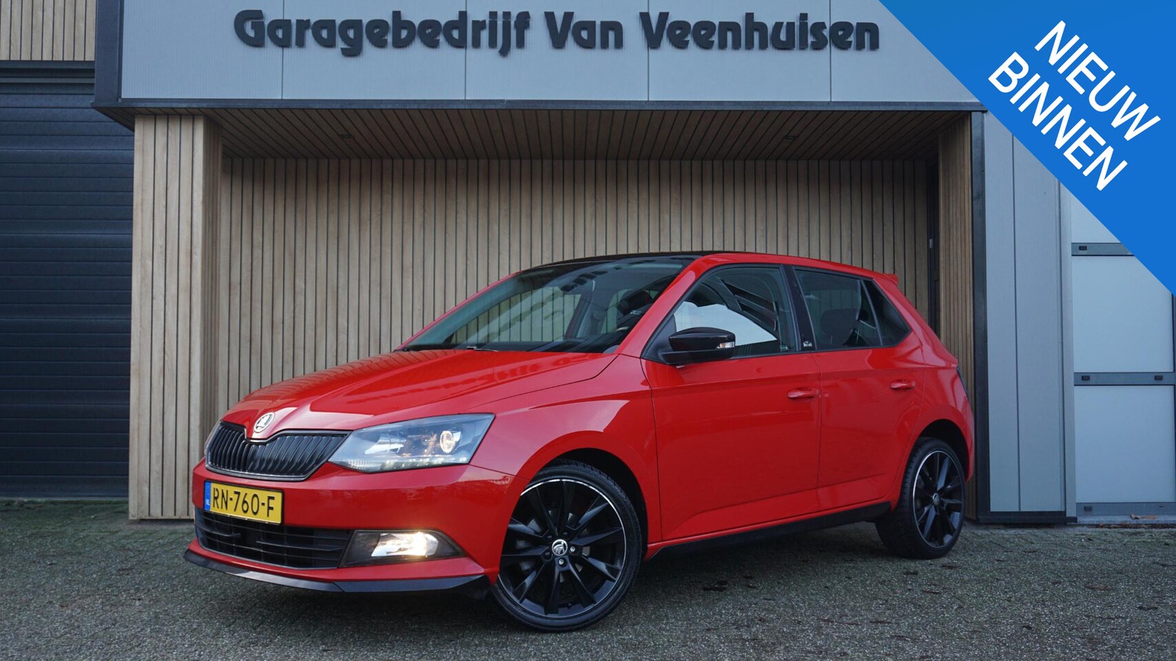 Skoda Fabia - 1.0 TSI 96pk Monte Carlo Pano.Dak Navi 17inch LM Sportstoelen *NL auto* 54431km! - AutoWereld.nl