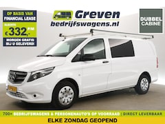 Mercedes-Benz Vito - CDI Lang | Dubbele Cabine | 5 Persoons | 140PK Airco Imperiaal Bluetooth Elektrpakket