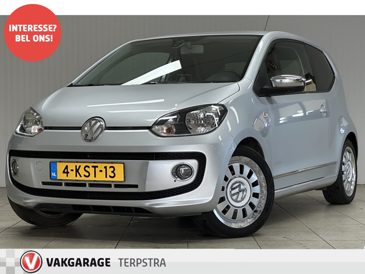 Volkswagen Up! - 1.0 high up!/ 15''LMV/ Airco/ C.V.Afstand/ Elek.Pakket/ Isofix/ Metallic Lak. - AutoWereld.nl