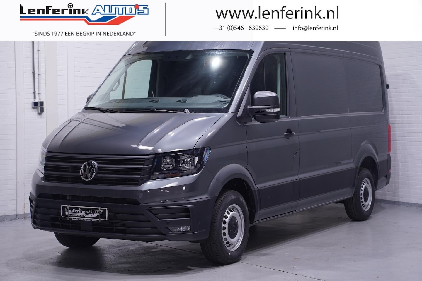 Volkswagen Crafter - 2.0 TDI 140 pk L3H3 DSG Aut. BPM Vrij Navi, Camera, Cruise Control, Multistuur, PDC V+A, - AutoWereld.nl