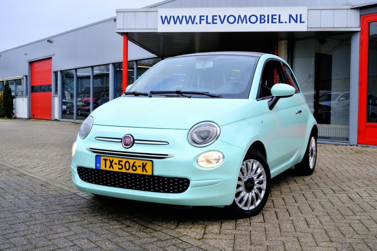 Fiat 500 - 1.2 Lounge Pano|1e Eig|Airco|LMV|Cruise - AutoWereld.nl