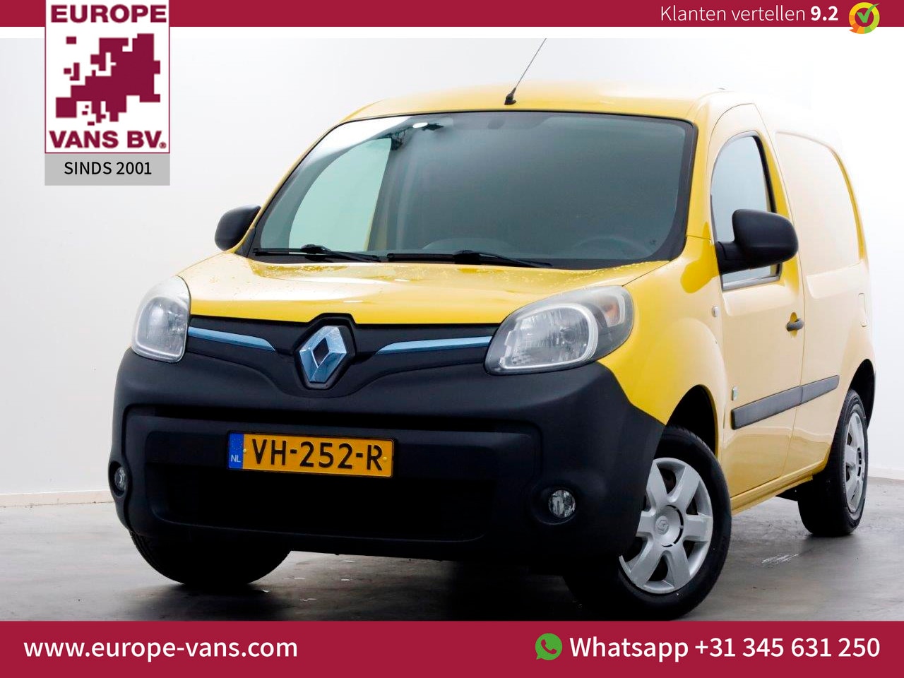 Renault Kangoo Express - Z.E. 100% Electrisch Incl. Accu Airco 03-2014 - AutoWereld.nl