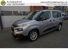 Citroën Berlingo - 1.2 PURETECH MULTISPACE 5 PERSOONS AIRCO CRUISECONTROL BLUETOOTH RIJSTROOKSENSOR 2X SCHUIF