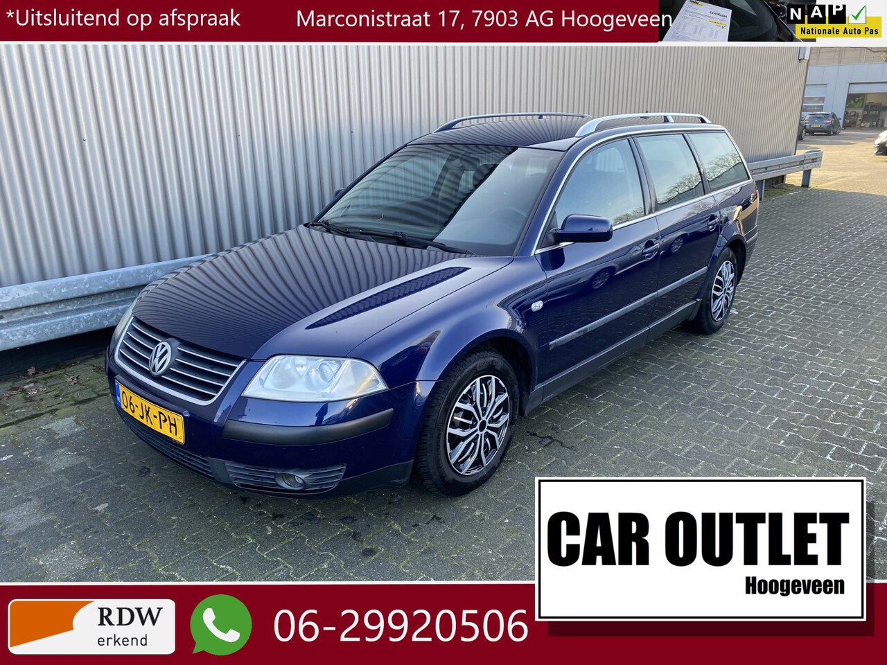 Volkswagen Passat Variant - 2.0 Trendline Airconditioning, CC, Pioneer Audio, Trekh, – Inruil Mogelijk – - AutoWereld.nl