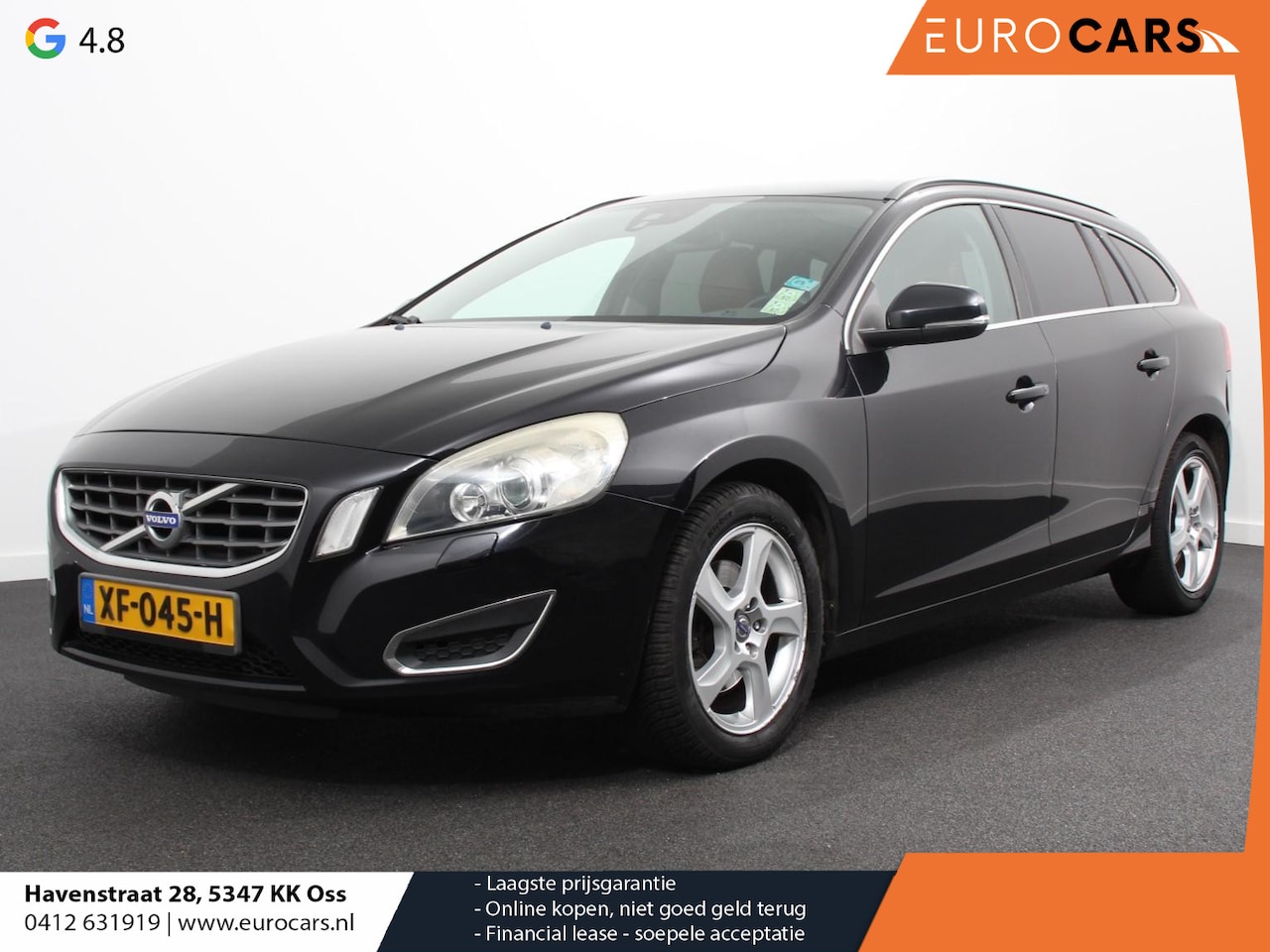 Volvo V60 - 2.0 D3 Summum | Leder | Navigatie | Climate Control | Lichtmetalen velgen | Handel/Export! - AutoWereld.nl