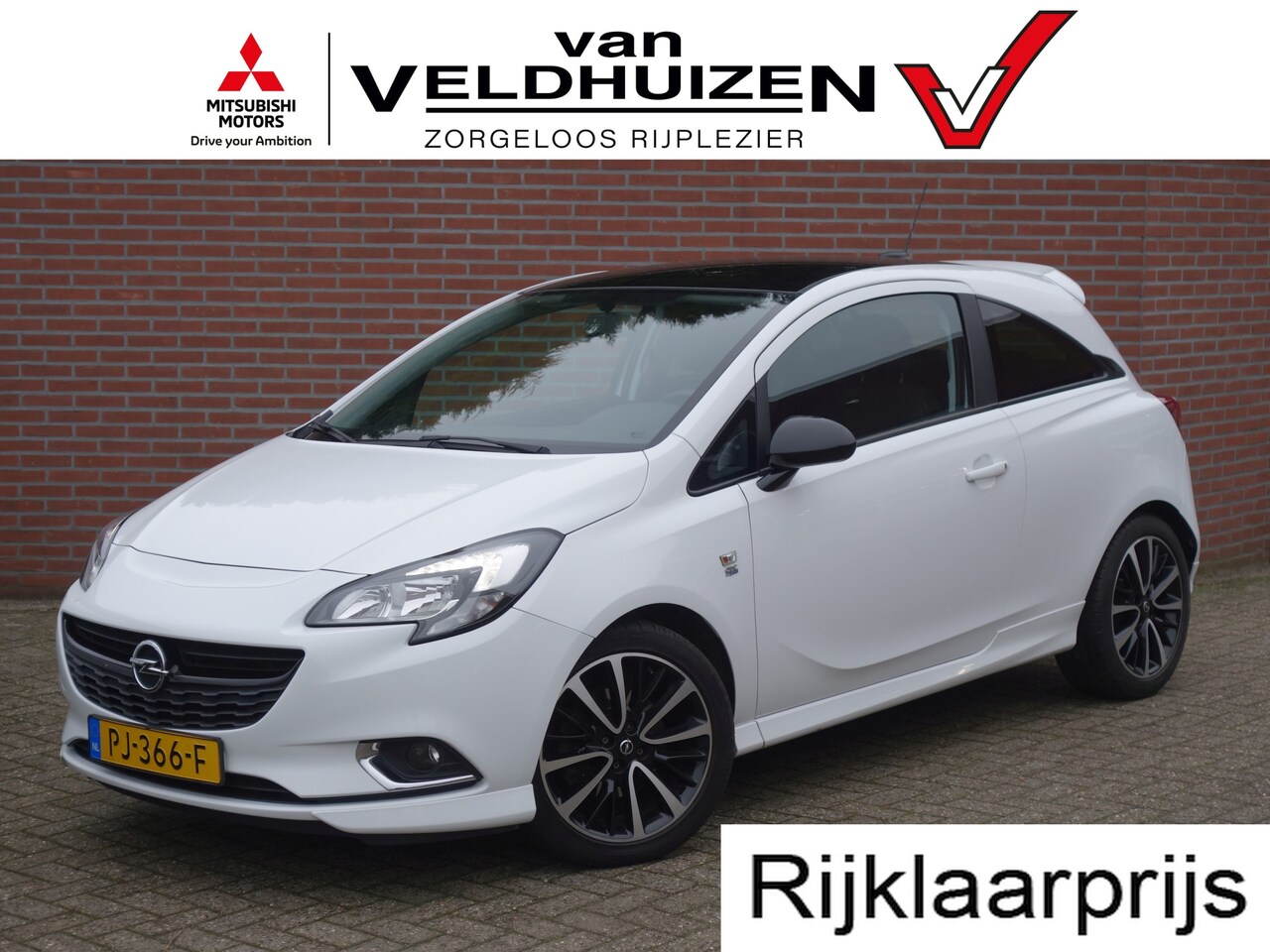 Opel Corsa - 1.0 Turbo OPC-line | Android Auto | zwart dak | 17" LM - AutoWereld.nl