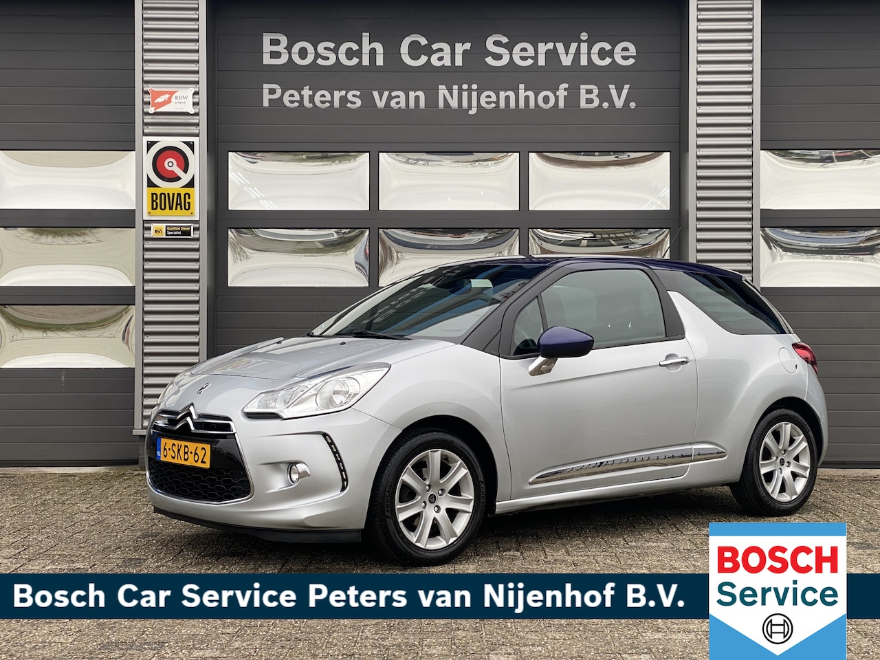 Citroën DS3 - 1.2 VTi Business ✅NAVI✅CLIMA✅CRUISE✅LED✅16" LM-VELGEN✅PDC✅192DKM - AutoWereld.nl