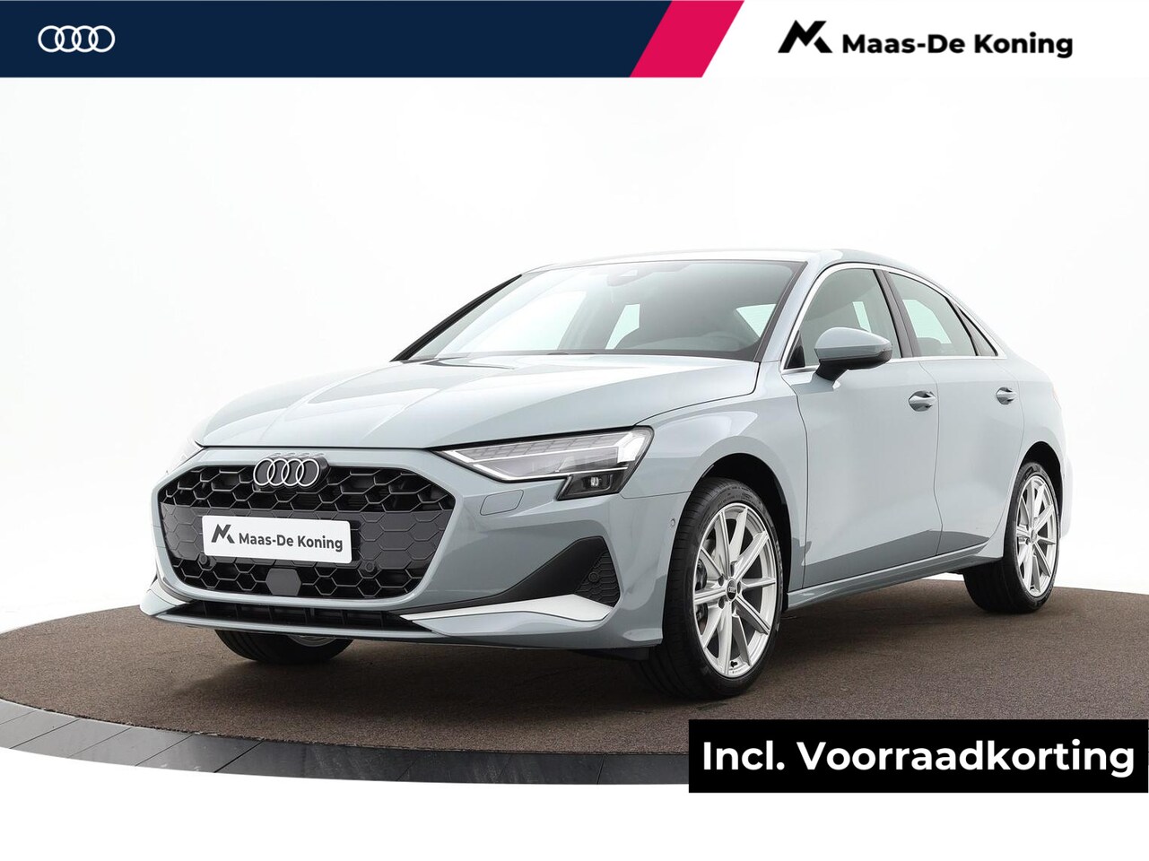 Audi A3 Limousine - Advanced edition 35 TFSI 150 PK · 18" LM Velgen · Climate pakket plus - AutoWereld.nl