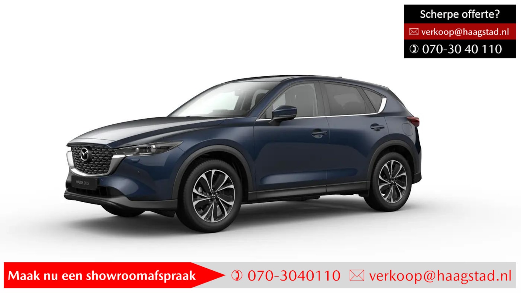 Mazda CX-5 - 2.0 e-SkyActiv-G M Hybrid 165 Exclusive-Line Haagstad netto deal! (huidige nieuwprijs €54. - AutoWereld.nl