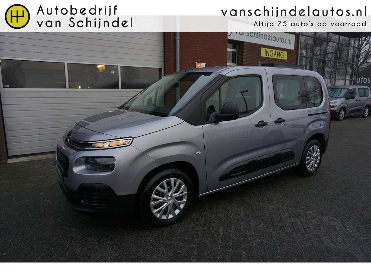 Citroën Berlingo - 1.2 PURETECH MULTISPACE 5 PERSOONS AIRCO CRUISECONTROL BLUETOOTH RIJKSTROOKSENSOR 2X SCHUI - AutoWereld.nl