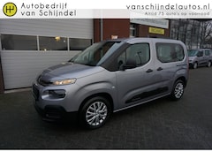 Citroën Berlingo - 1.2 PURETECH MULTISPACE 5 PERSOONS AIRCO CRUISECONTROL BLUETOOTH RIJKSTROOKSENSOR 2X SCHUI