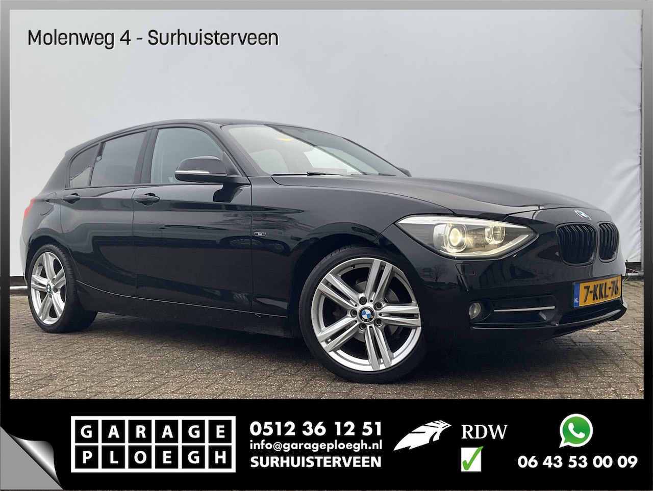 BMW 1-serie - 114i 5drs Xenon Sportzetels Carplay Business Sport - AutoWereld.nl