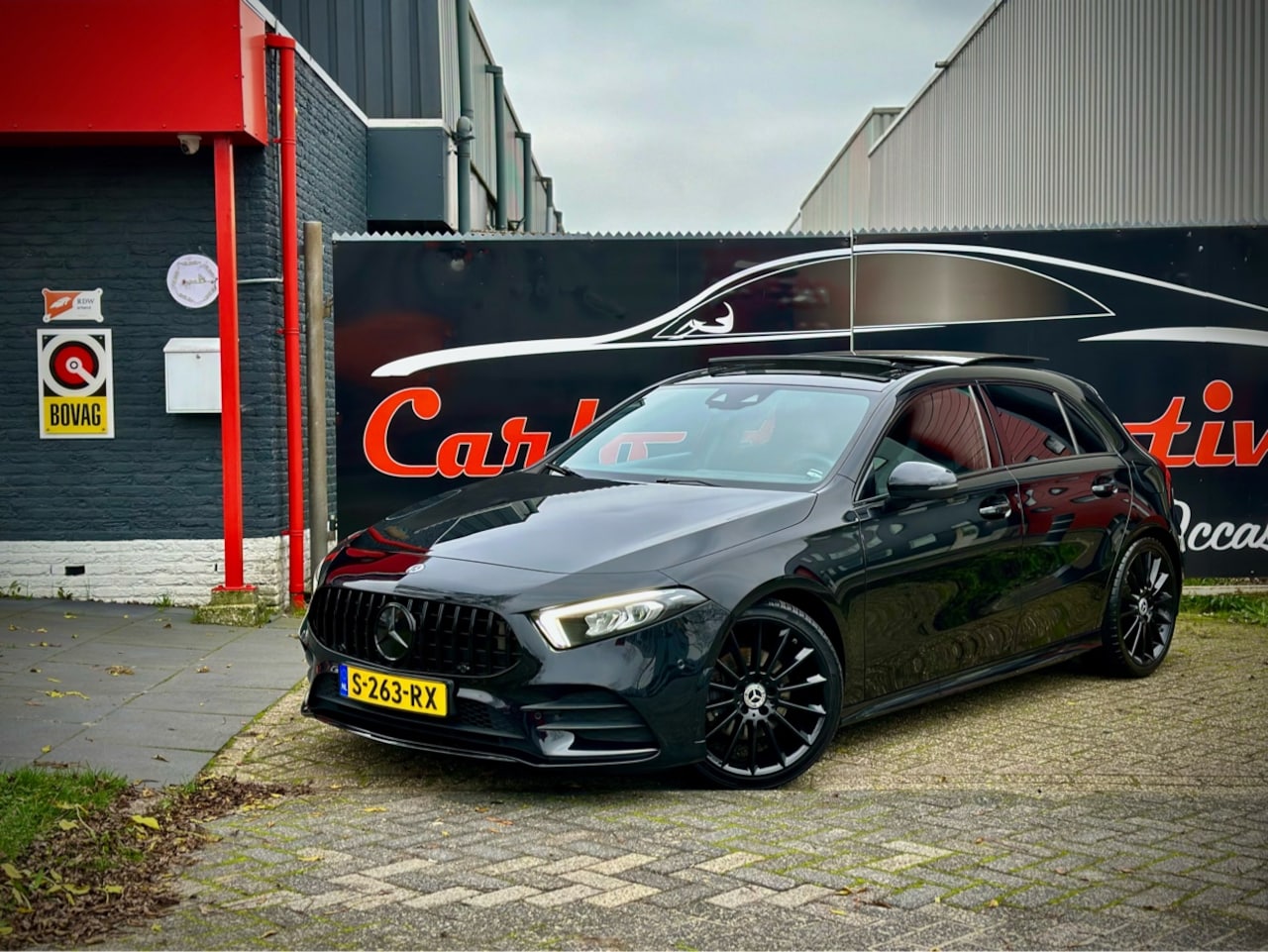 Mercedes-Benz A-klasse - 200 AMG PANO|360|SFEER|DODEHOEK|NIGHT - AutoWereld.nl