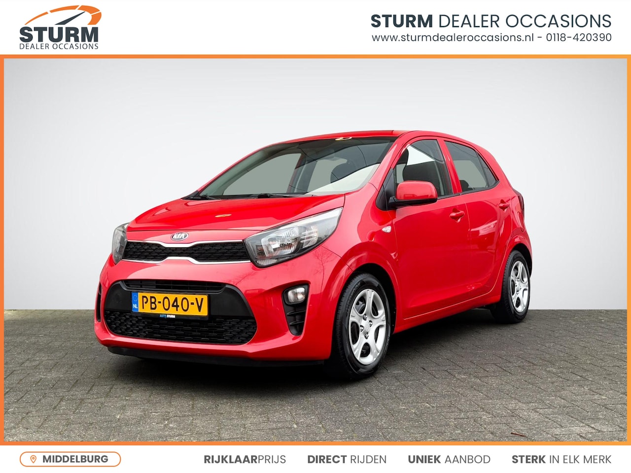 Kia Picanto - 1.0 CVVT ComfortLine 5-Deurs | Airconditioning | Radio-MP3 Speler | Elek. Ramen + Spiegels - AutoWereld.nl