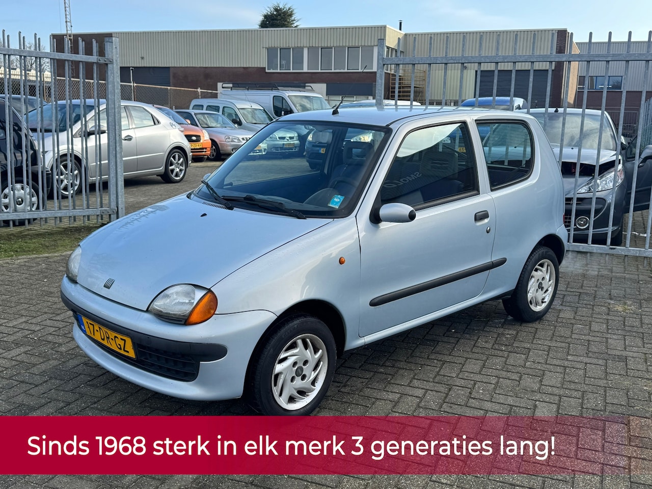 Fiat Seicento - 1100 ie Hobby! Elektrische ramen l Lichtmetalen velgen l 9maanden apk l Boekjes! INRUIL KO - AutoWereld.nl