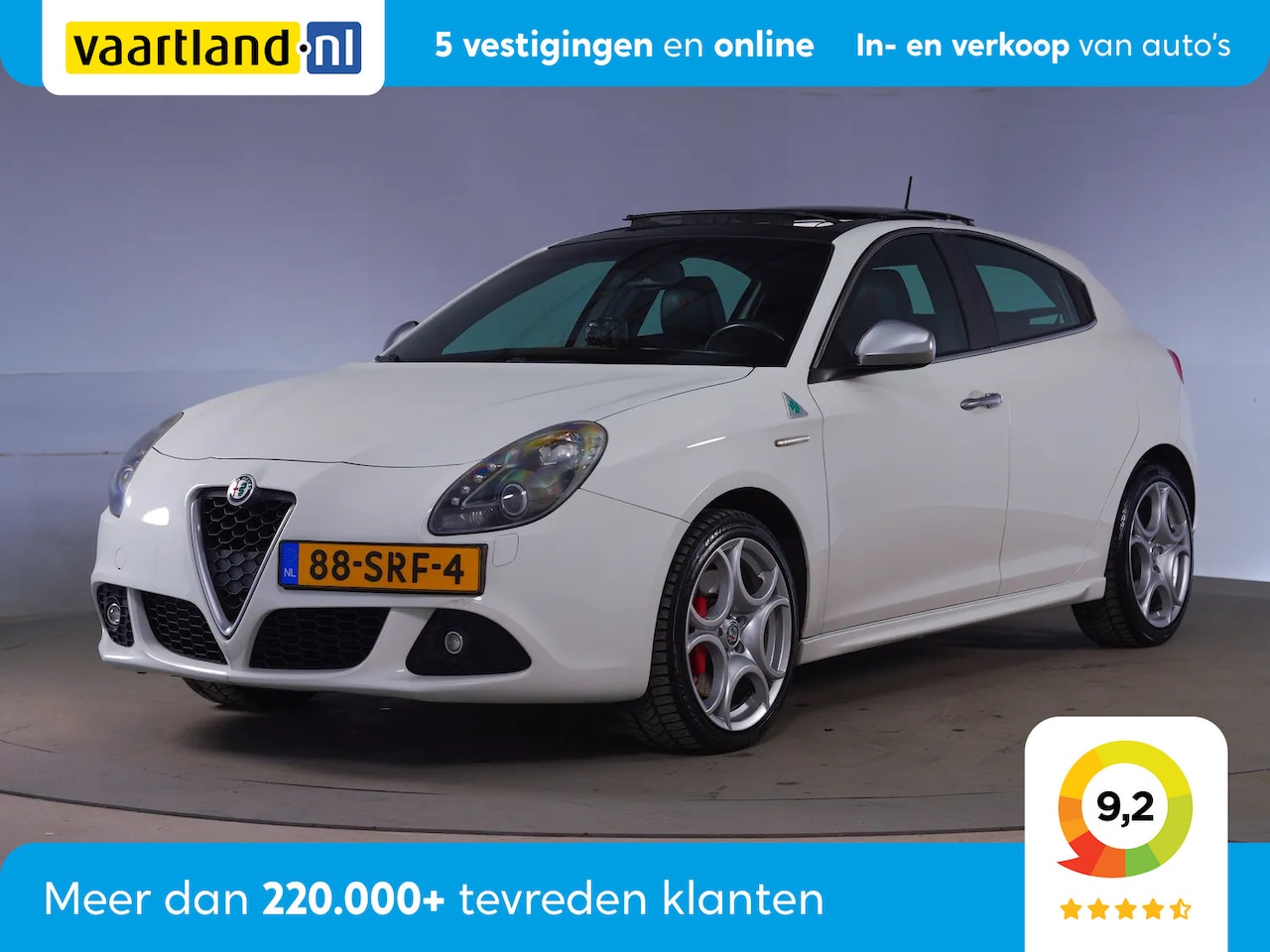 Alfa Romeo Giulietta - QV 1.4 T Distinctive [ Pano Sportstoelen Stoelverwarming ] - AutoWereld.nl