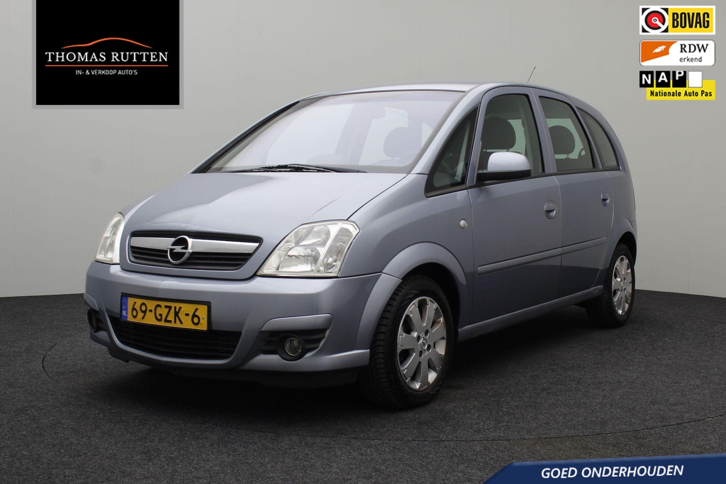 Opel Meriva - 1.6-16V Temptation 2008 NAP | Navigatie | Climate control | Automaat | Elektrische ramen e - AutoWereld.nl