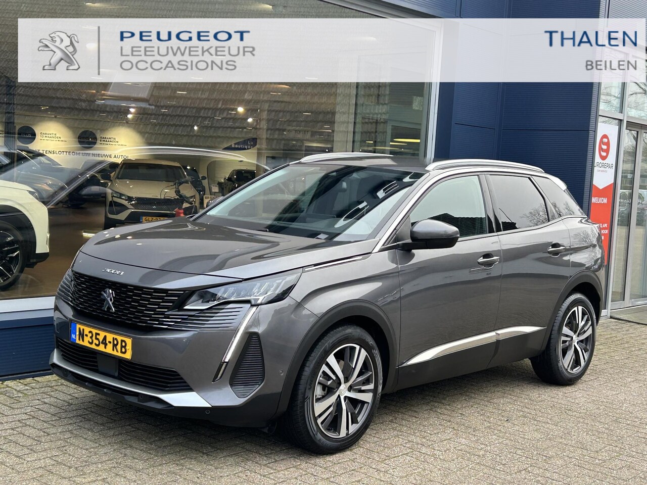 Peugeot 3008 - 1.2 Turbo 130PK Allure Pack | Automaat | Electrische Achterklep | Dodehoek detectie | Navi - AutoWereld.nl