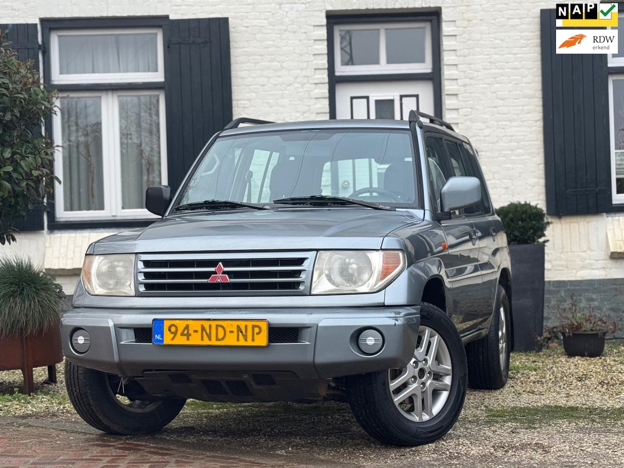 Mitsubishi Pajero Pinin - 1.8 MPI GLX Long Body|Airco| - AutoWereld.nl