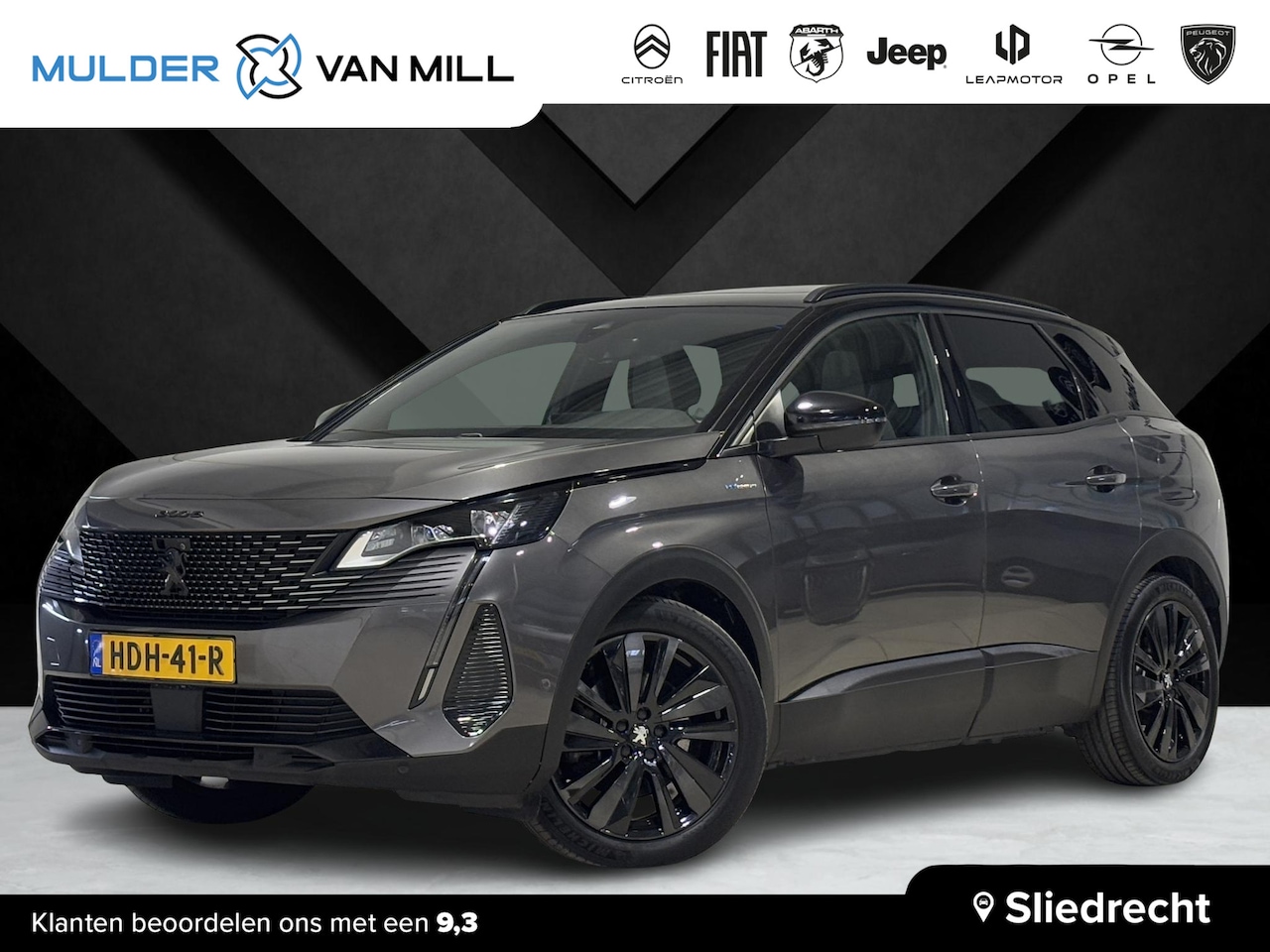 Peugeot 3008 - SUV GT Pack 1.6 PHEV HYbrid4 300pk 4x4 e-EAT8 AUTOMAAT | BLACK PACK | SCHUIF/KANTELDAK | H - AutoWereld.nl