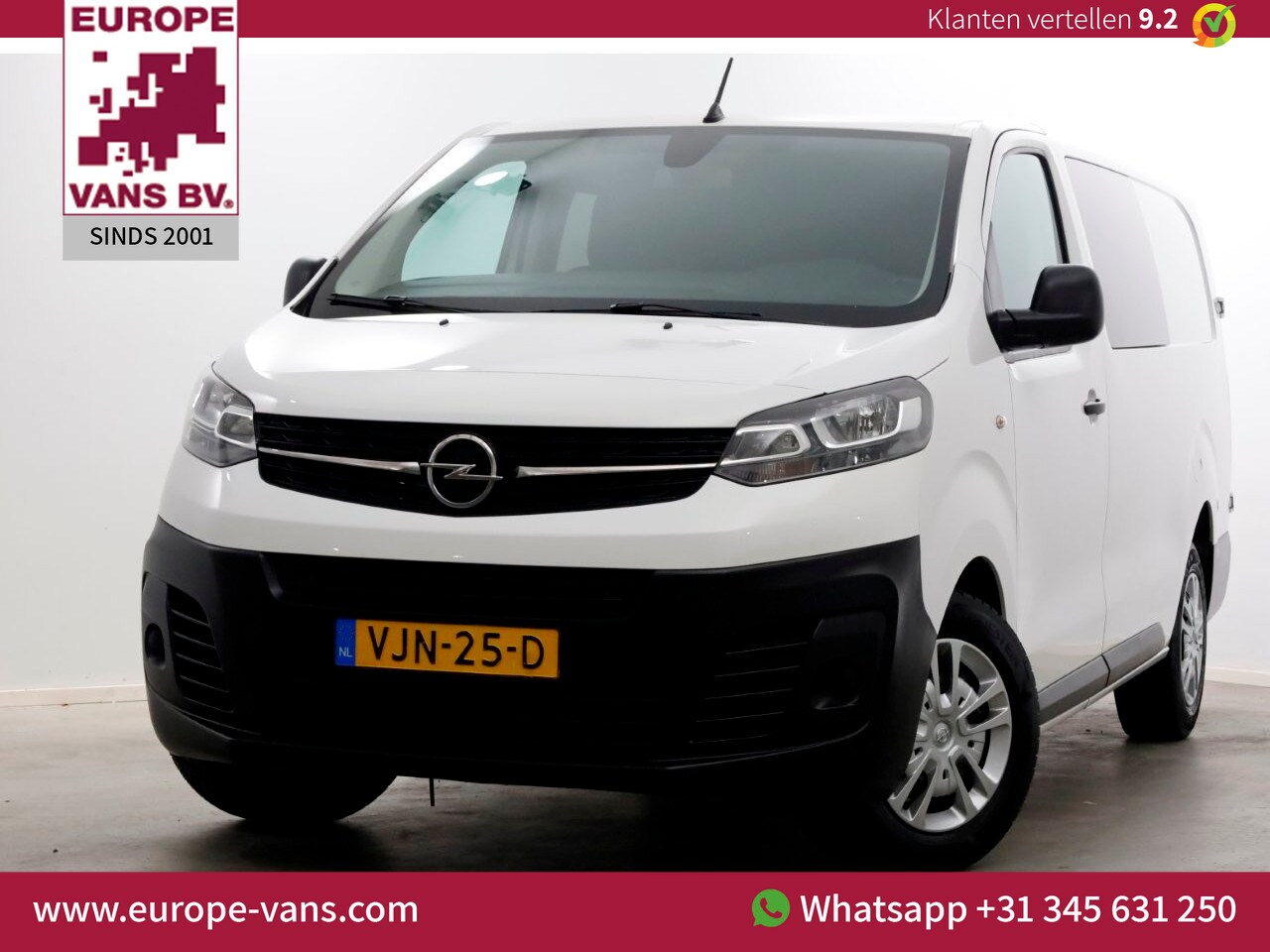 Opel Vivaro - 2.0 CDTI 122pk Lang D.C. Edition Airco 02-2021 - AutoWereld.nl