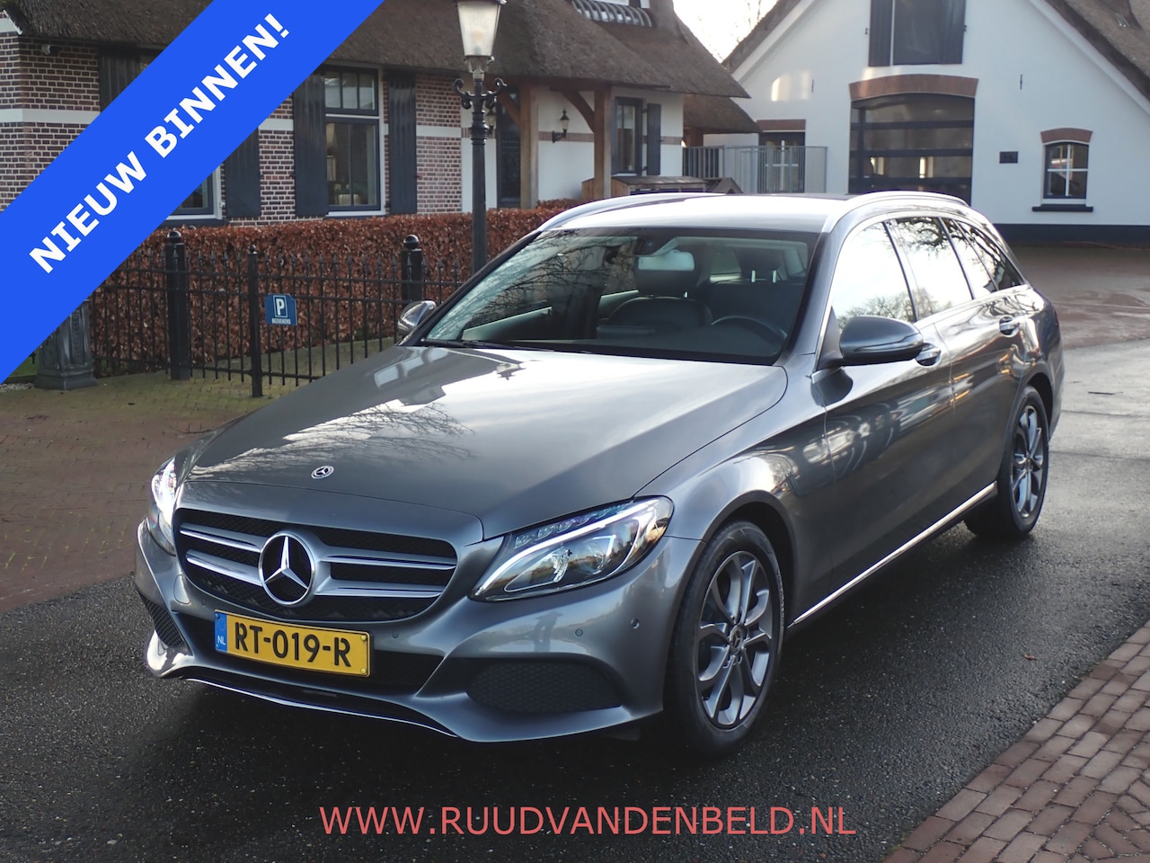 Mercedes-Benz C-klasse Estate - 180 FULL-LED/NAVI/CAMERA/SPORTSTOEL/TREKHAAK - AutoWereld.nl