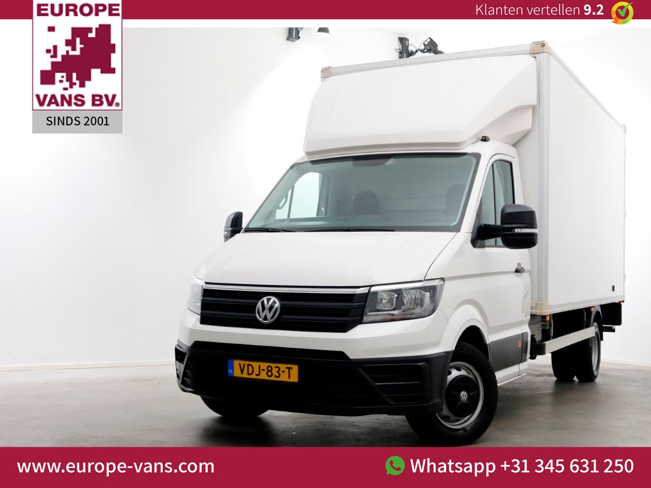 Volkswagen Crafter - 50 2.0 TDI 177pk E6 Bakwagen met deuren Dubbel Lucht 11-2019 - AutoWereld.nl