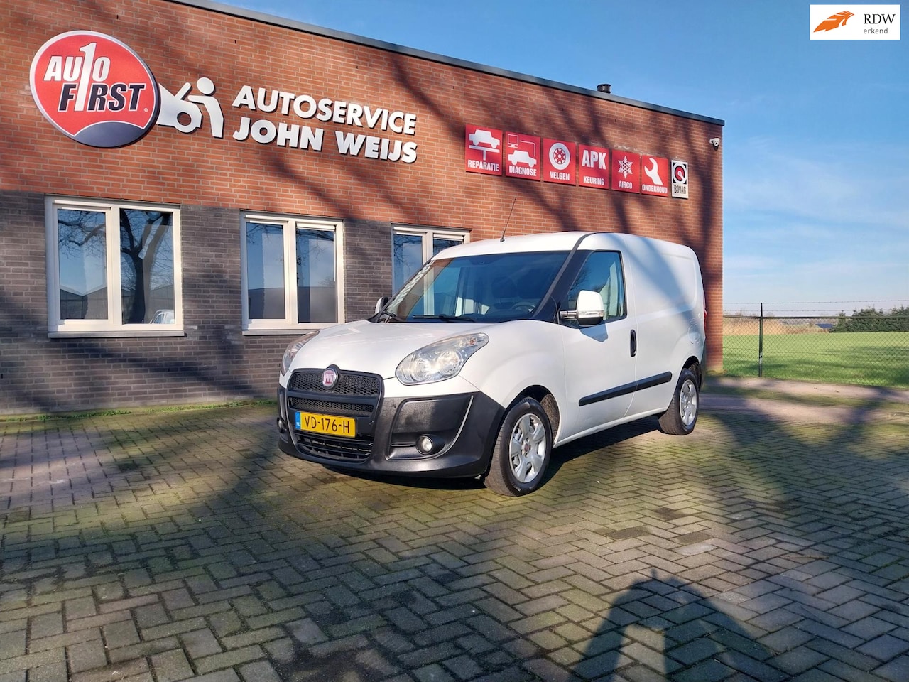 Fiat Doblò Cargo - 1.3 MultiJet MARGE trekhaak, PDC achter, airco - AutoWereld.nl