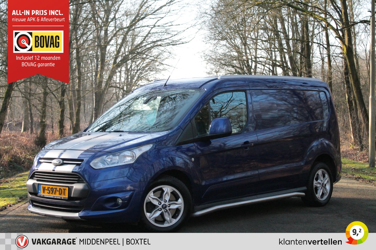 Ford Transit Connect - 1.5 TDCI L2 Sport Camera | App connect | Trekhaak - AutoWereld.nl